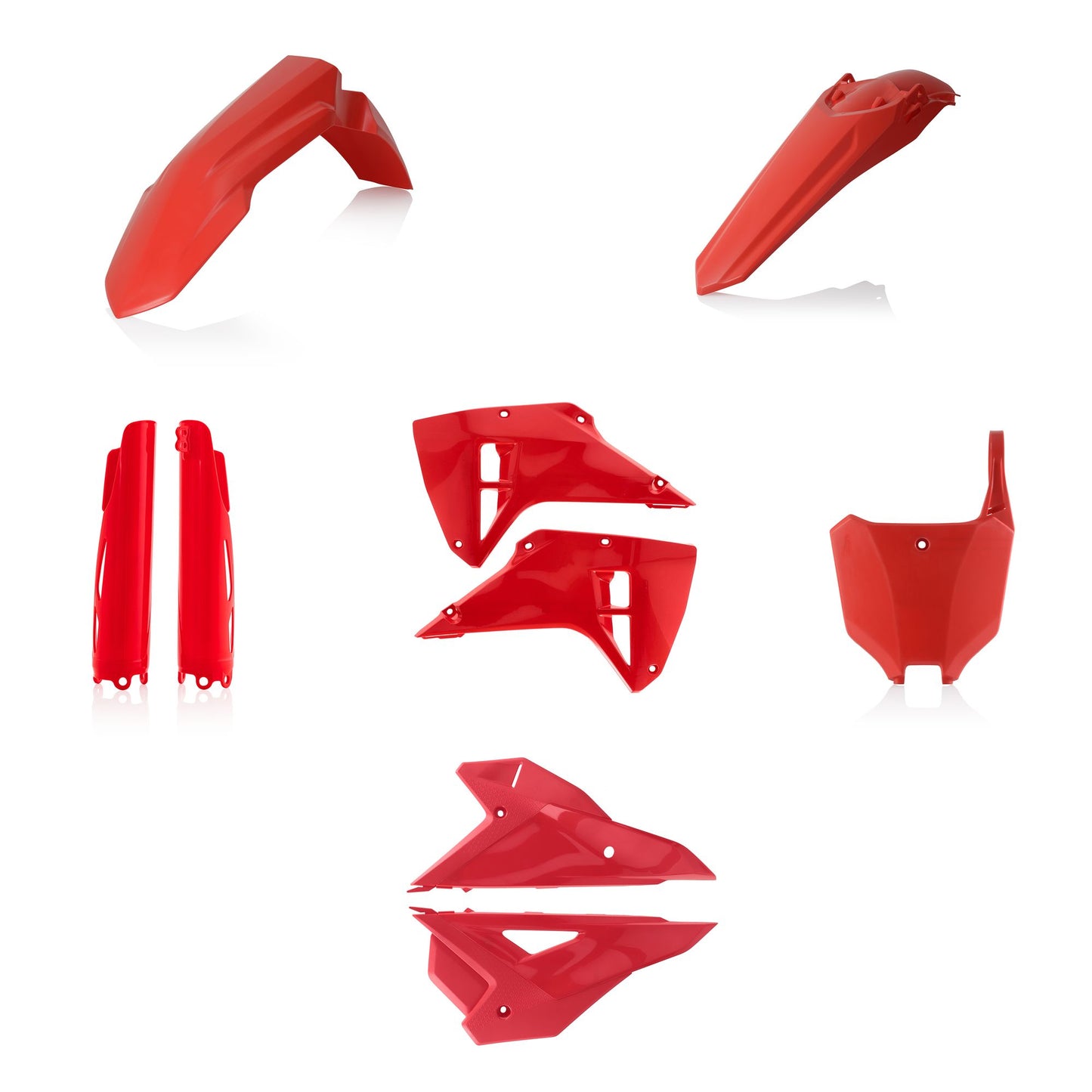 KIT PLASTICHE COMPLETO PER H CRF450RX 25 ACERBIS ROSSO