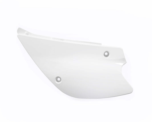 LATERALI PORTANUMERO KAWASAKI KX 85 98-12 ACERBIS BIANCO
