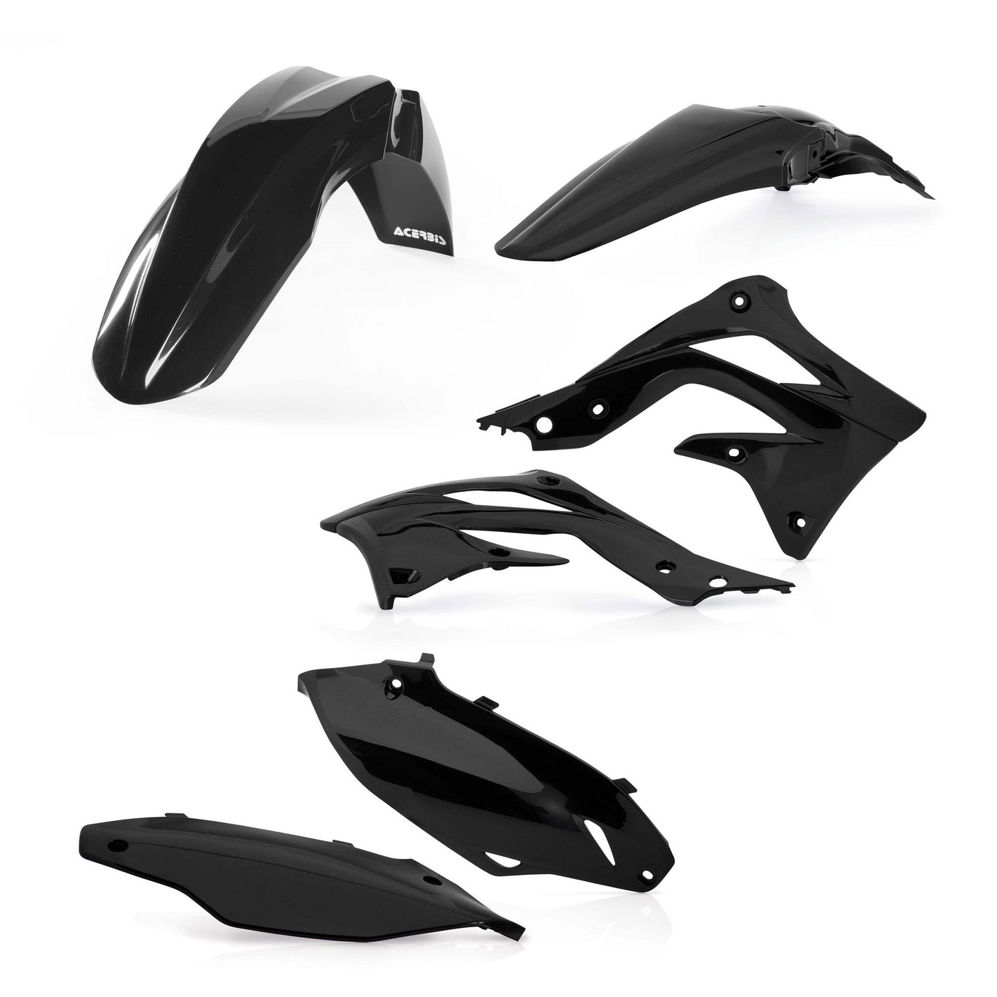 KIT PLASTICHE KAWASAKI KXF 450 12 ACERBIS NERO
