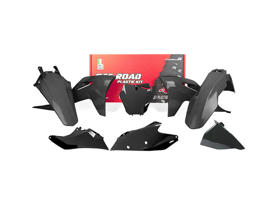 Kit Plastiche Racetech GASGAS MC 125/250/350/450 2021-2023 Kit Completo Enduro Motocross NERO