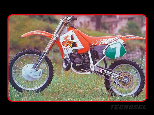 Kit Adesivi Replica Team Honda 1991 Blackbird Honda CR 250 1990-1991