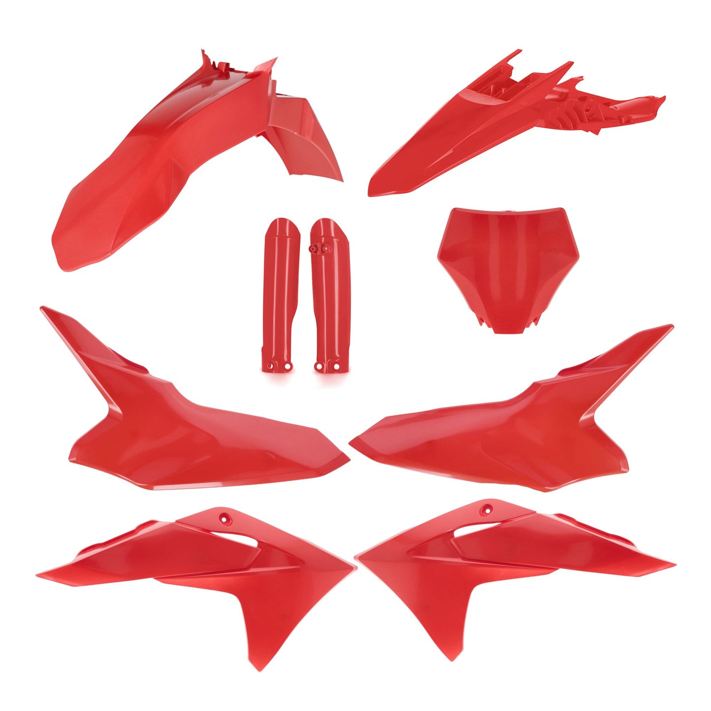 FULLKIT PLASTICHE COMPATIBILE PER GAS GAS MC50 24 ACERBIS ROSSO