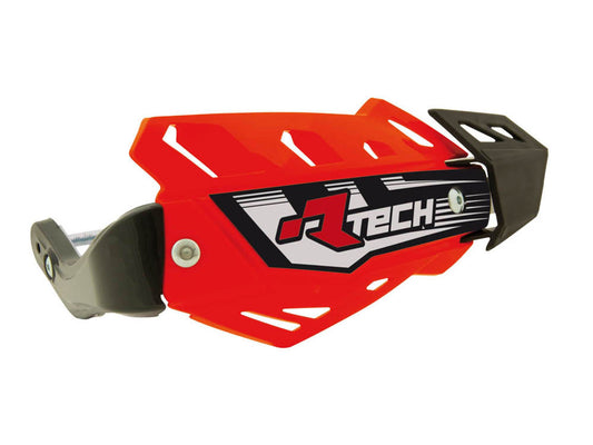 Paramani Racetech FLX ATV CON KIT MONTAGGIO Mani ARANCIONE NEON