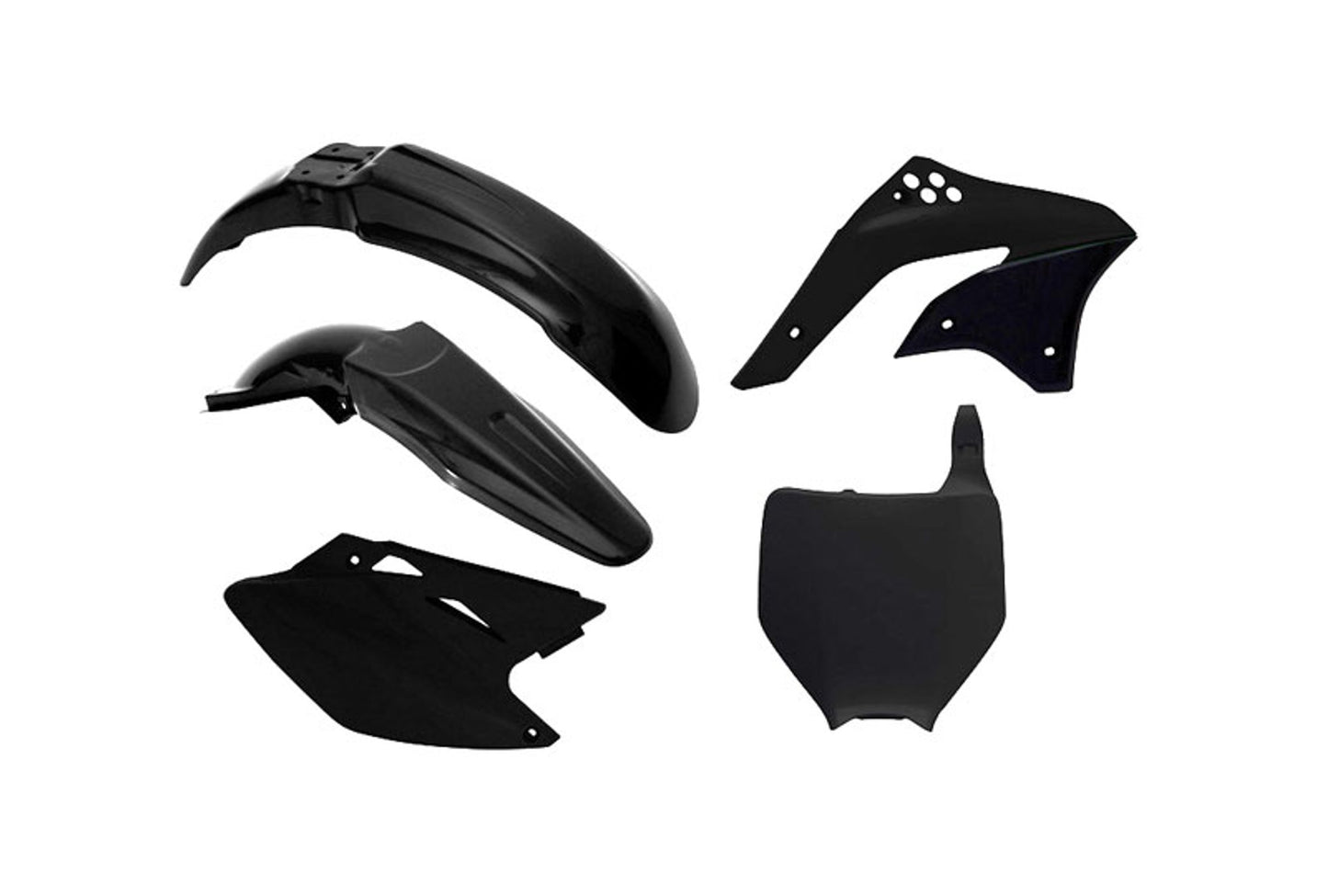 Kit Plastiche Racetech KAWASAKI KX 450 2006-2008 Kit Completo Enduro Motocross NERO