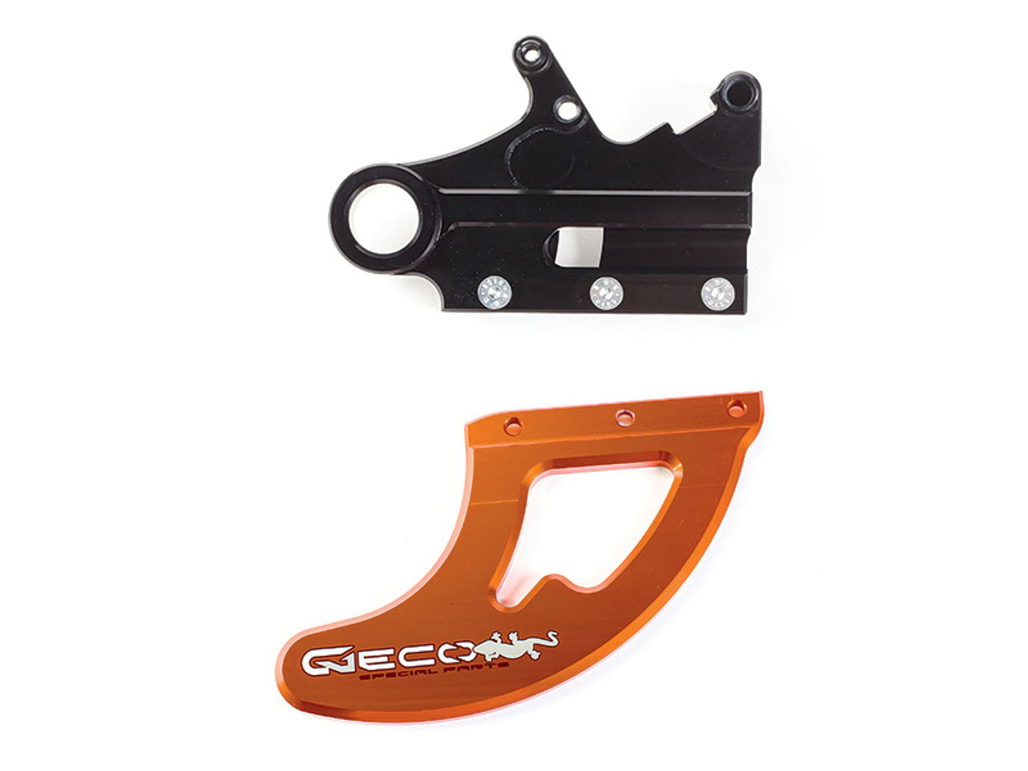 Racetech SUPPORTO PINZA POSTERIORE CON PINNA PARADISCO KTM EXC 125/150/200/250/300/350/450/530/EXCF 2003-2023