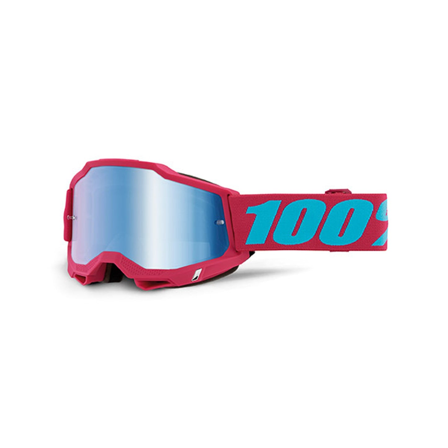 MASCHERA 100% ACCURI 2 EXCELSIOR - LENTE A SPECCHIO BLU