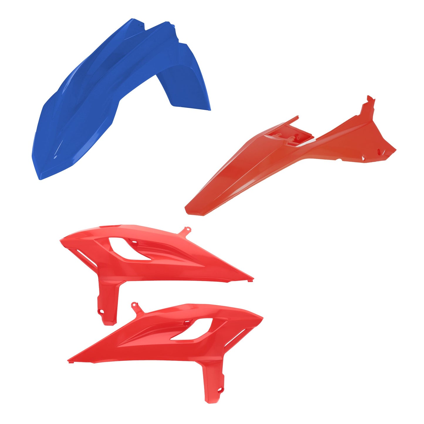 KIT PLASTICHE PER B X-PRO 25 ACERBIS ROSSO/BLU