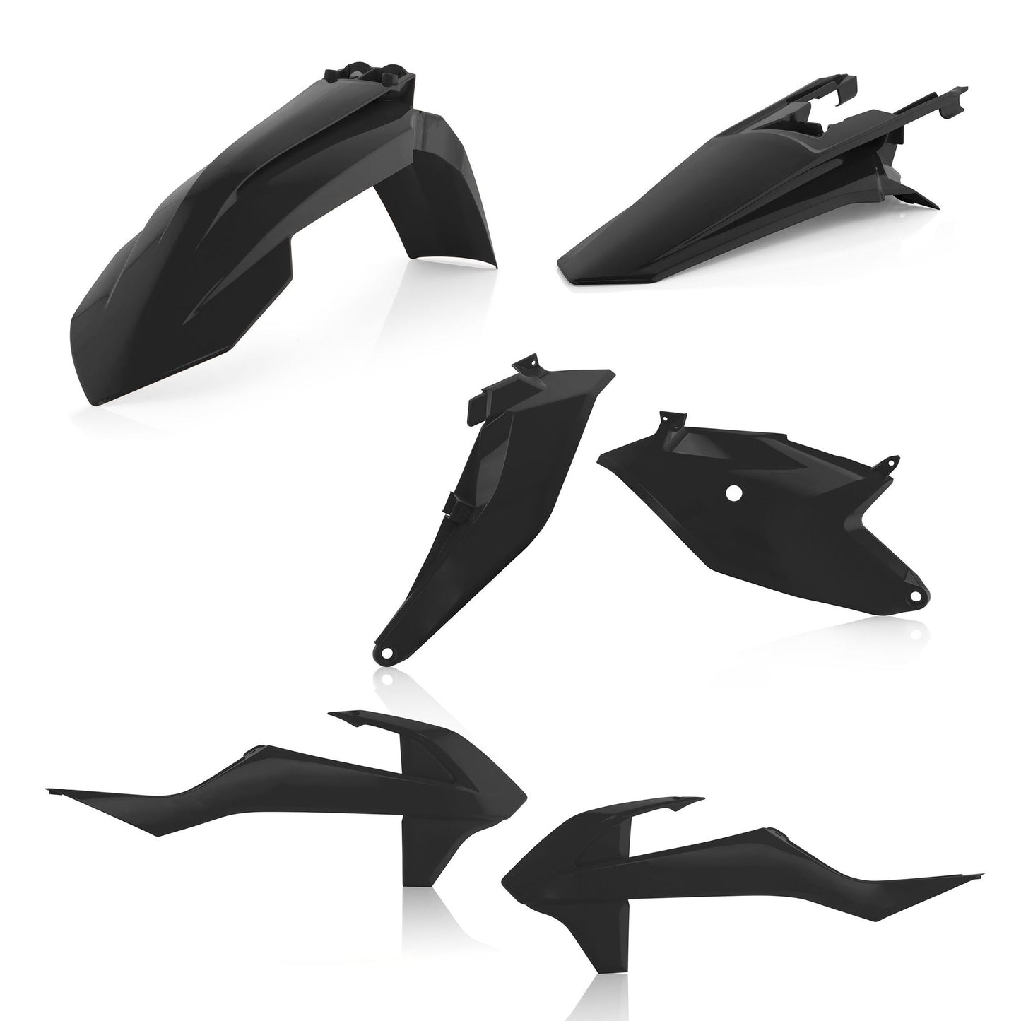 KIT PLASTICHE SX 85 2018 ACERBIS NERO
