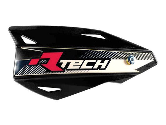 Paramani Racetech VERTIGO CON KIT DI MONTAGGIO Protezione Mani Enduro NERO