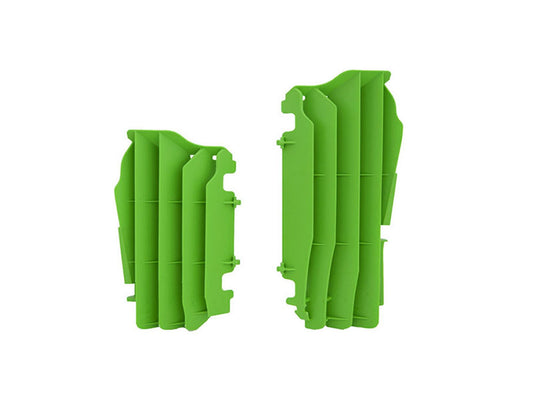 Racetech GRIGLIE RADIATORE MAGGIORATE KAWASAKI KX 250/300/450 2020-2024 VERDE KAWASAKI