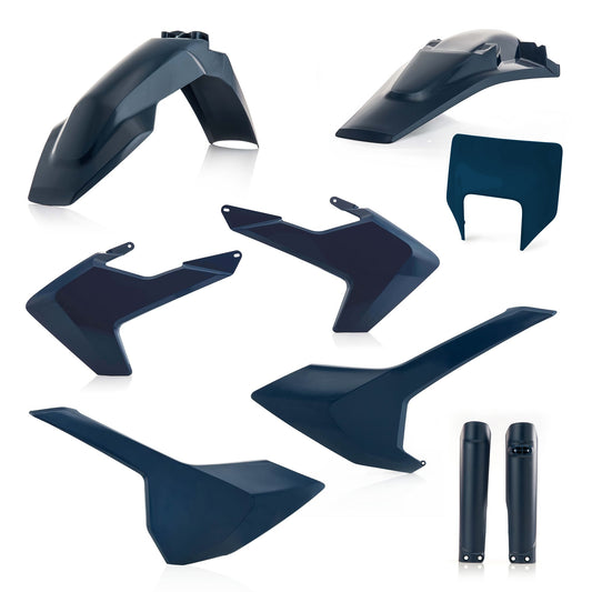 KIT PLASTICHE COMPLETO HUSQVARNA TE/FE 19 ACERBIS BLU