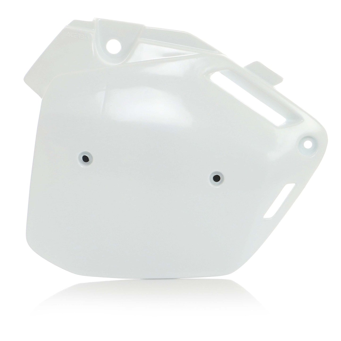 LATERALI PORTANUMERO HONDA CR 500R 95-01 ACERBIS BIANCO