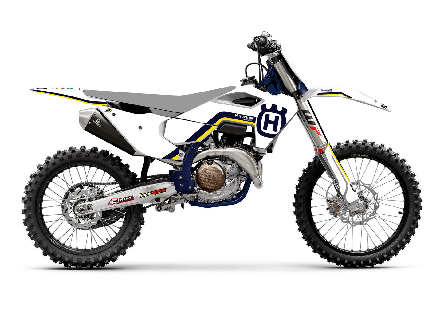 Kit Adesivi Retrò Blackbird Husqvarna TE 300 2024-2026