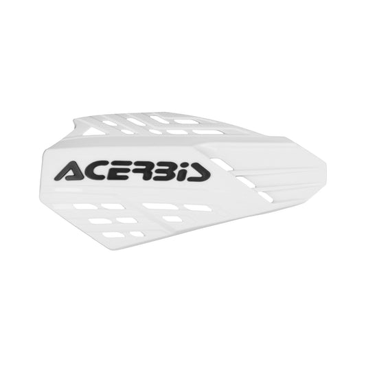 PLASTICHE DI RICAMBIO HAND LINEAR VENTED ACERBIS BIANCO/NERO