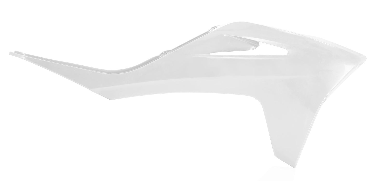 SPOILER RADIATORE GASGAS MC/EC 21 ACERBIS BIANCO