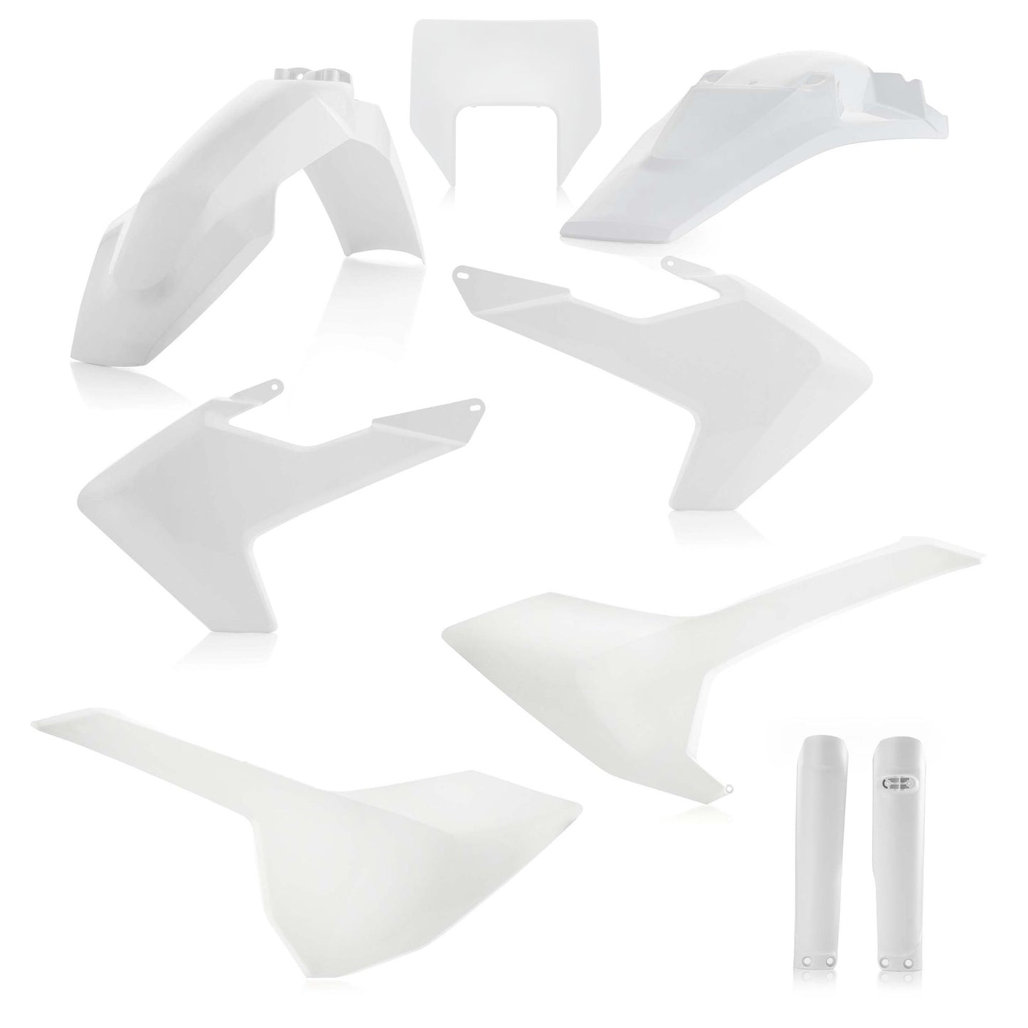 KIT PLASTICHE COMPLETO HUSQVARNA TE/FE 2017 ACERBIS BIANCO