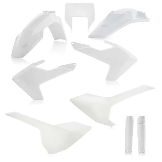 KIT PLASTICHE COMPLETO HUSQVARNA TE/FE 2017 ACERBIS BIANCO