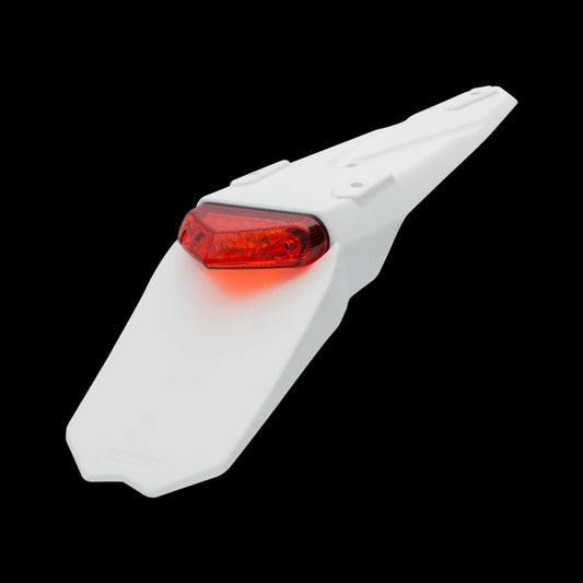Portatarga Circuit Mantis bianco / rosso
