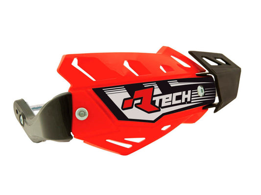Paramani Racetech FLX ATV CON KIT MONTAGGIO Protezione Mani Enduro ROSSO CRF