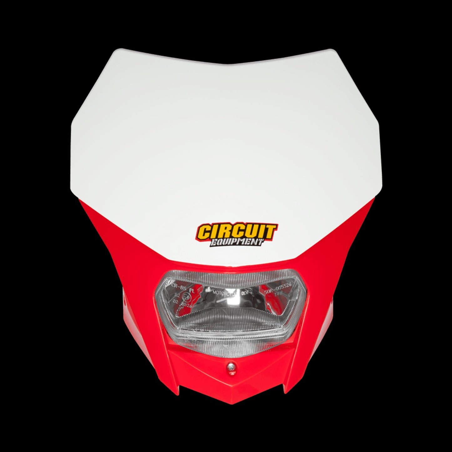 Portafaro Circuit Bagus rosso fluo / bianco