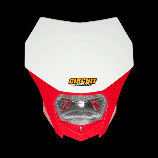 Portafaro Circuit Bagus rosso fluo / bianco