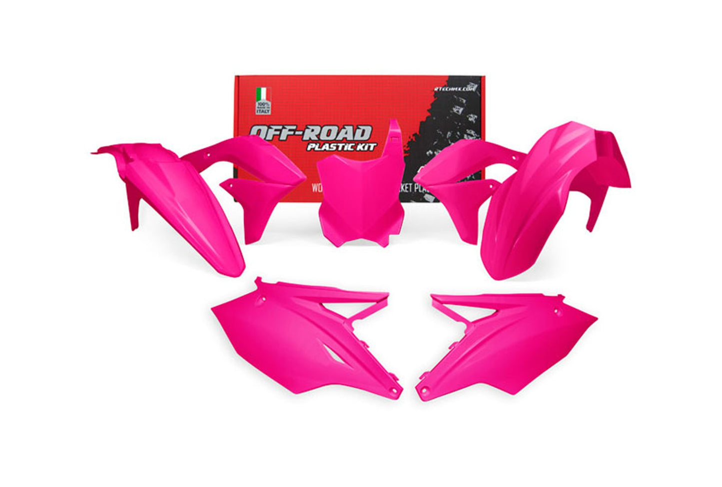 Kit Plastiche Racetech KAWASAKI KX 450 VERSIONE EU 2016-2018 Kit ROSA FLUO