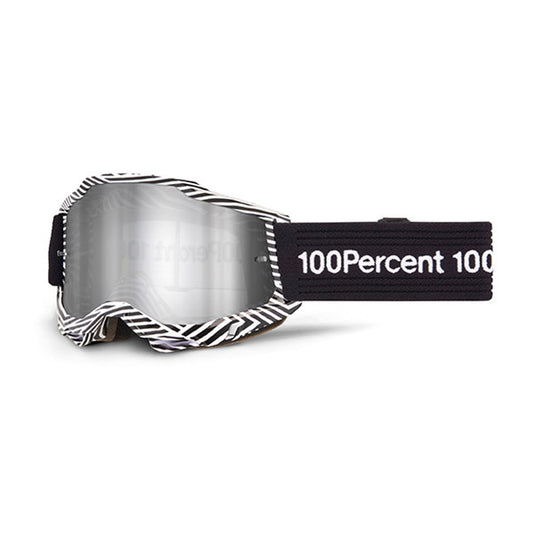 MASCHERA 100% ACCURI 2 SAMBA - LENTE A SPECCHIO ARGENTO