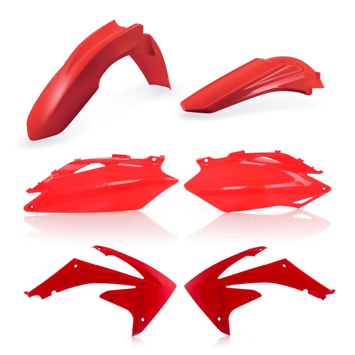 KIT PLASTICHE HONDA CRF 450R 09-10 ACERBIS ROSSO
