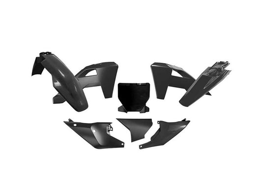 Kit Plastiche Racetech HUSQVARNA 125/150/250/300/350/450 2025-2026 Kit Completo Enduro Motocross NERO