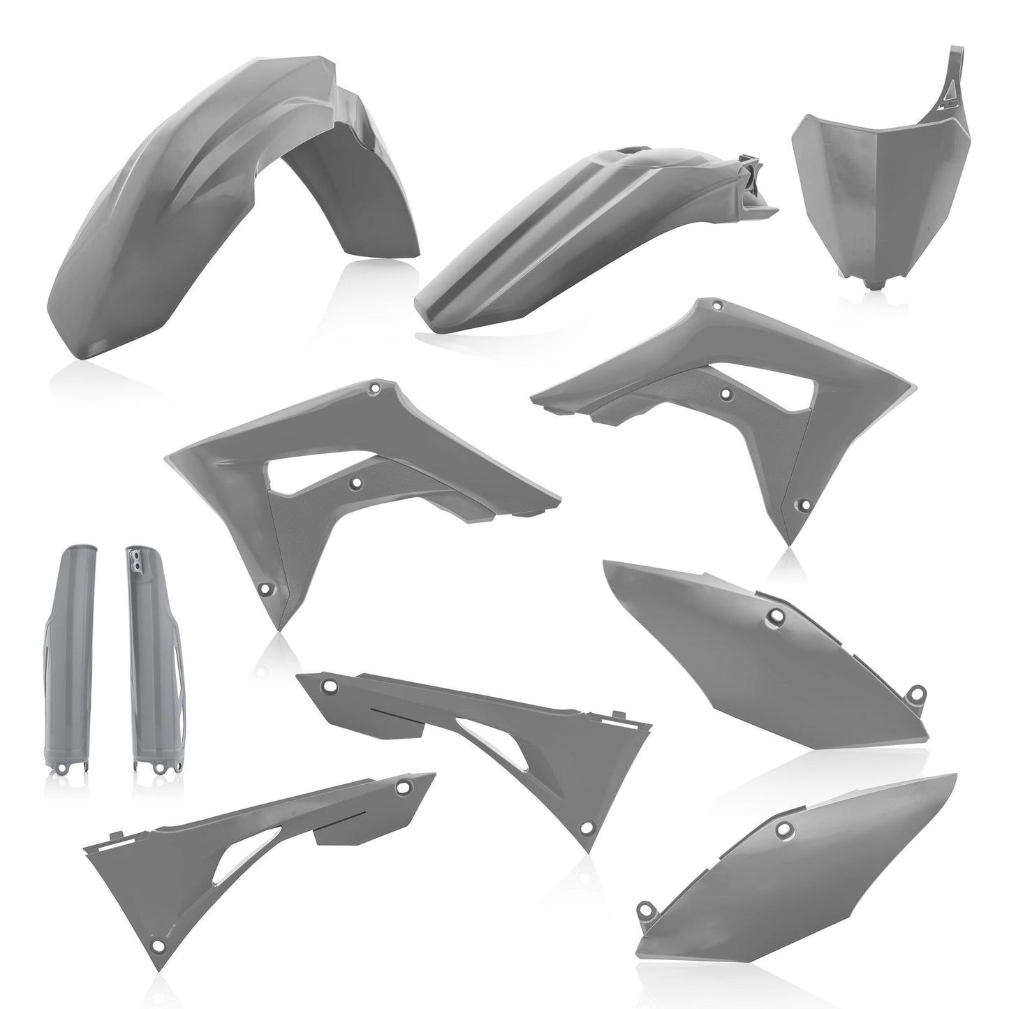 KIT PLASTICHE COMPLETO HONDA CRF450R 19 ACERBIS GRIGIO