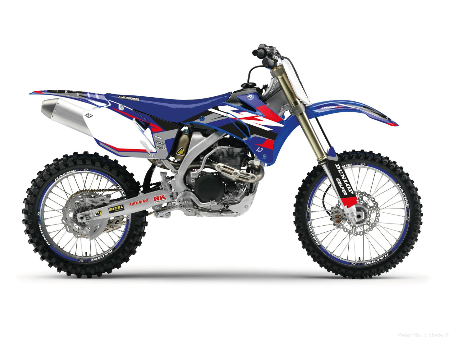 Kit Adesivi Dream 5 Blackbird Yamaha YZF 450 2006-2009
