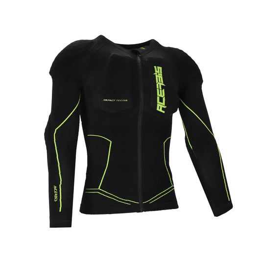 PETTORINA DENSITY JR ACERBIS NERO/GIALLO S/M