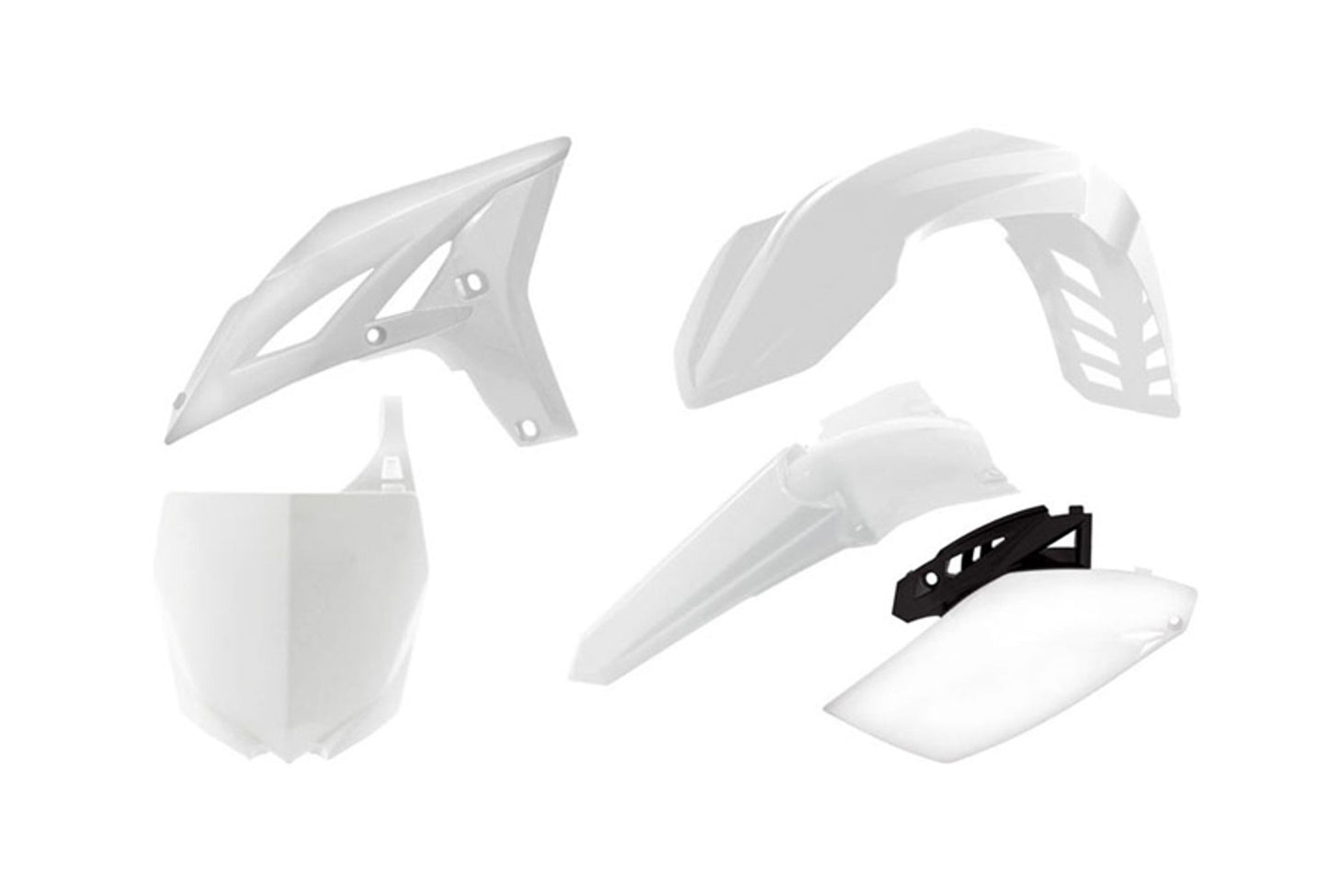 Kit Plastiche Racetech YAMAHA YZ 250 2010-2013 Kit Completo Enduro Motocross BIANCO