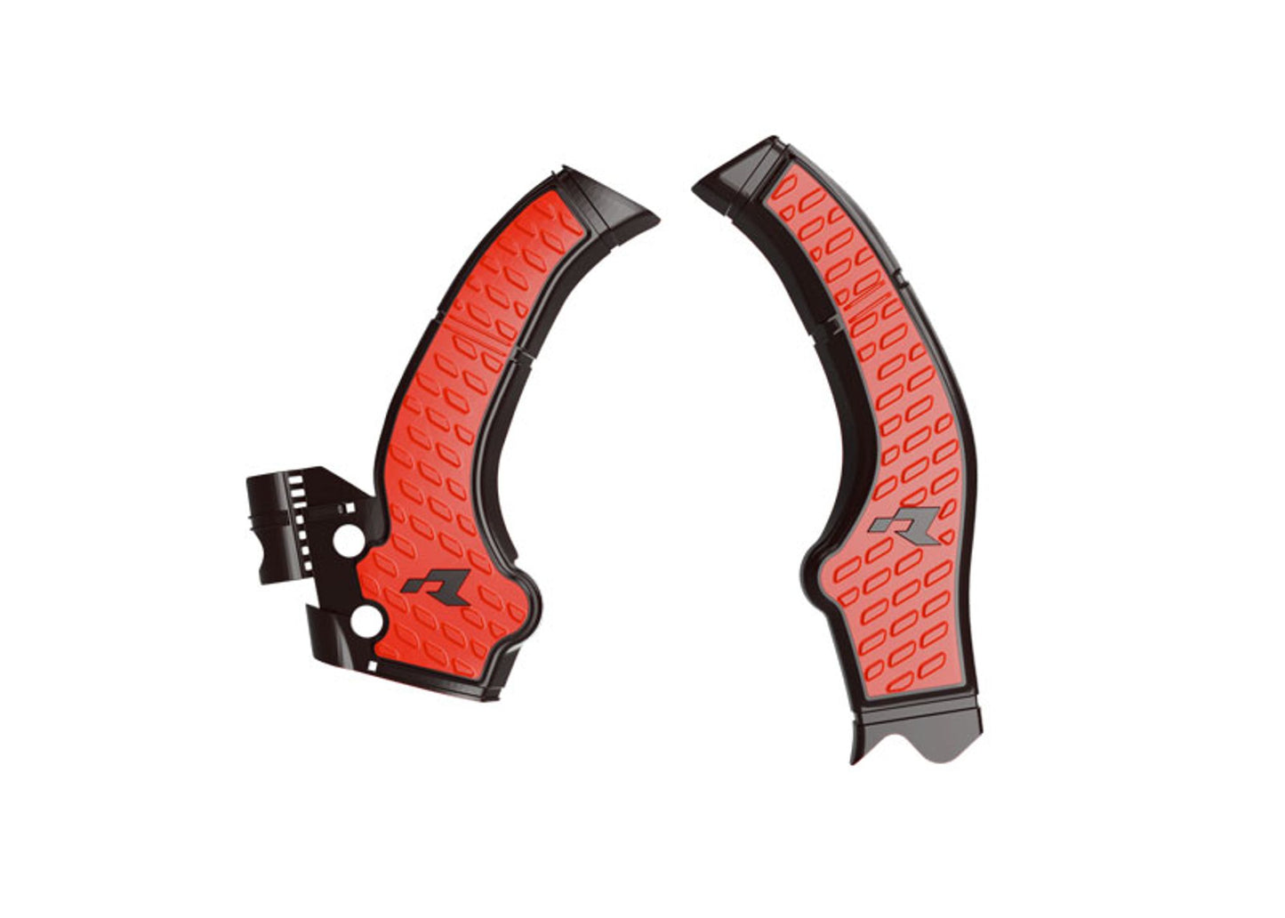 Racetech PROTEZIONE TELAIO BI-MATERIALE KOVE 800 2024-2026 NERO-ROSSO