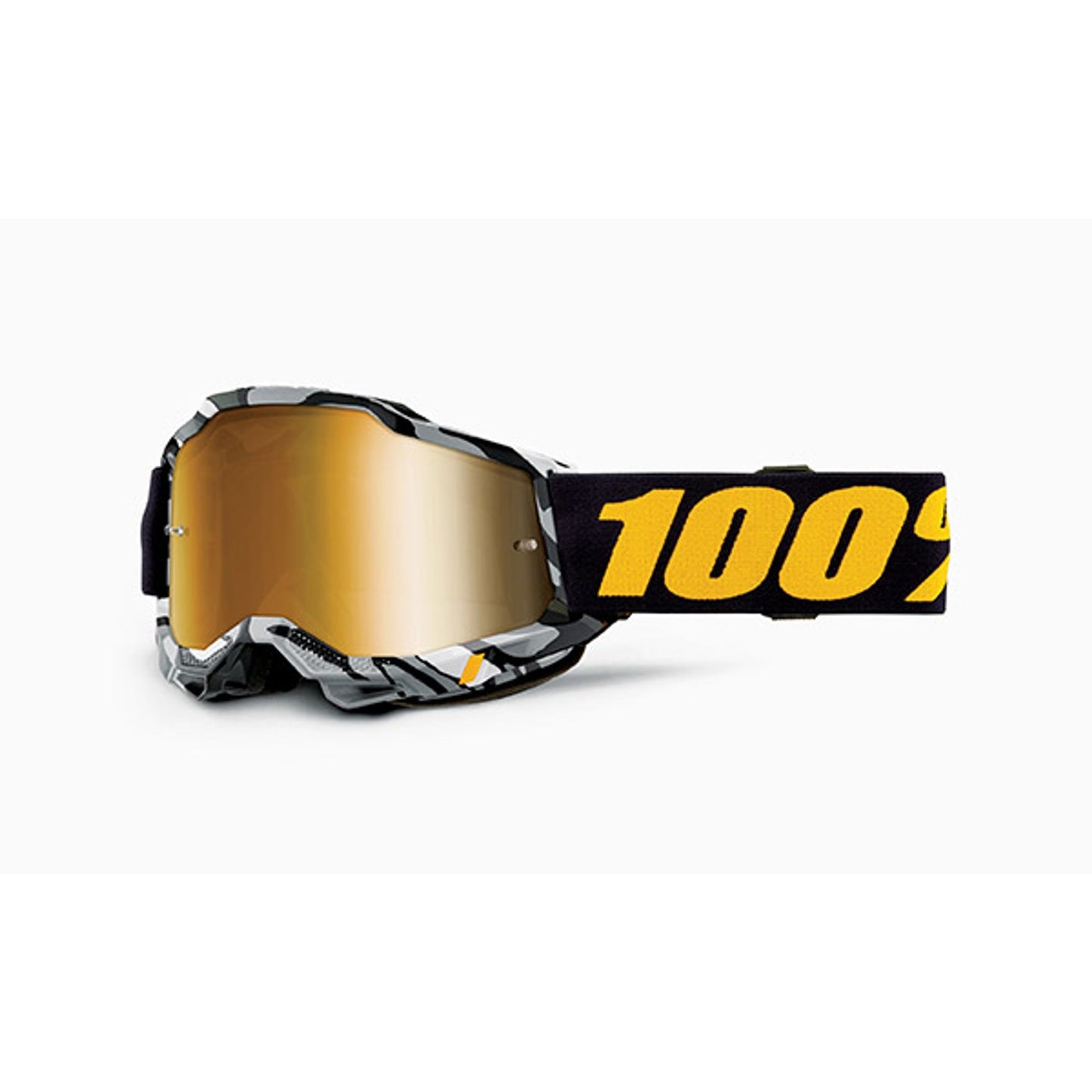 MASCHERA 100% ACCURI 2 AMBUSH - LENTE A SPECCHIO ORO