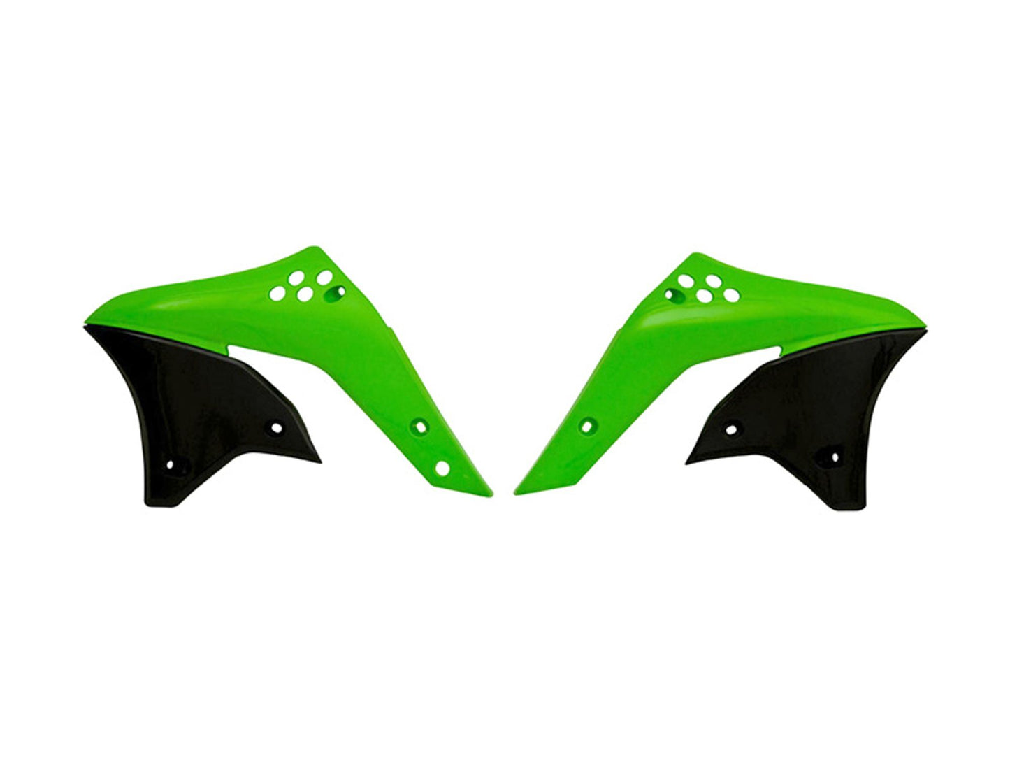 Convogliatori Racetech KAWASAKI KX 250 2006-2008 VERDE KX - NERO