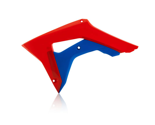 SPOILER RADIATORE HONDA CRF450R 2017 ACERBIS ROSSO/BLU