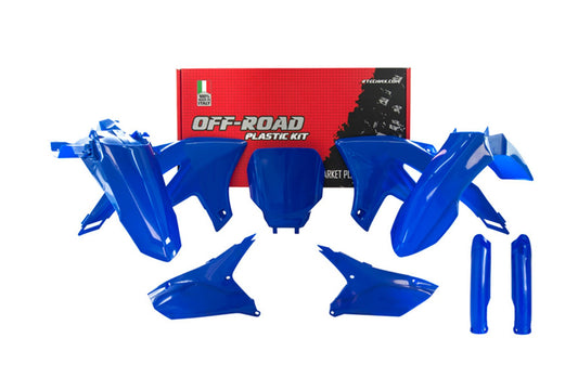 Kit Plastiche Racetech YAMAHA YZ 250/450 CON PARASTELI 2023-2025 Kit BLU YZ
