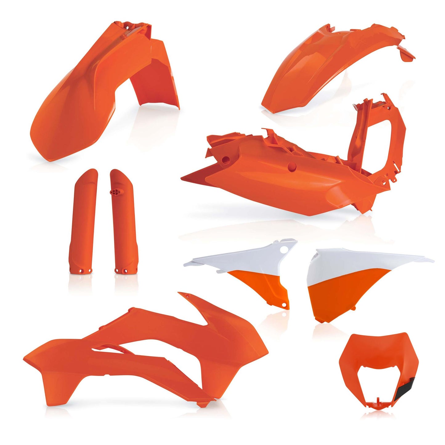 KIT PLASTICHE COMPLETO KTM EXC/EXC-F 2016 ACERBIS ARANCIONE
