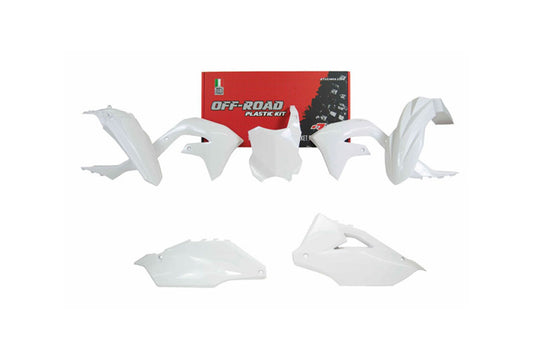 Kit Plastiche Racetech KAWASAKI KX 250/450 2020-2024 Kit BIANCO