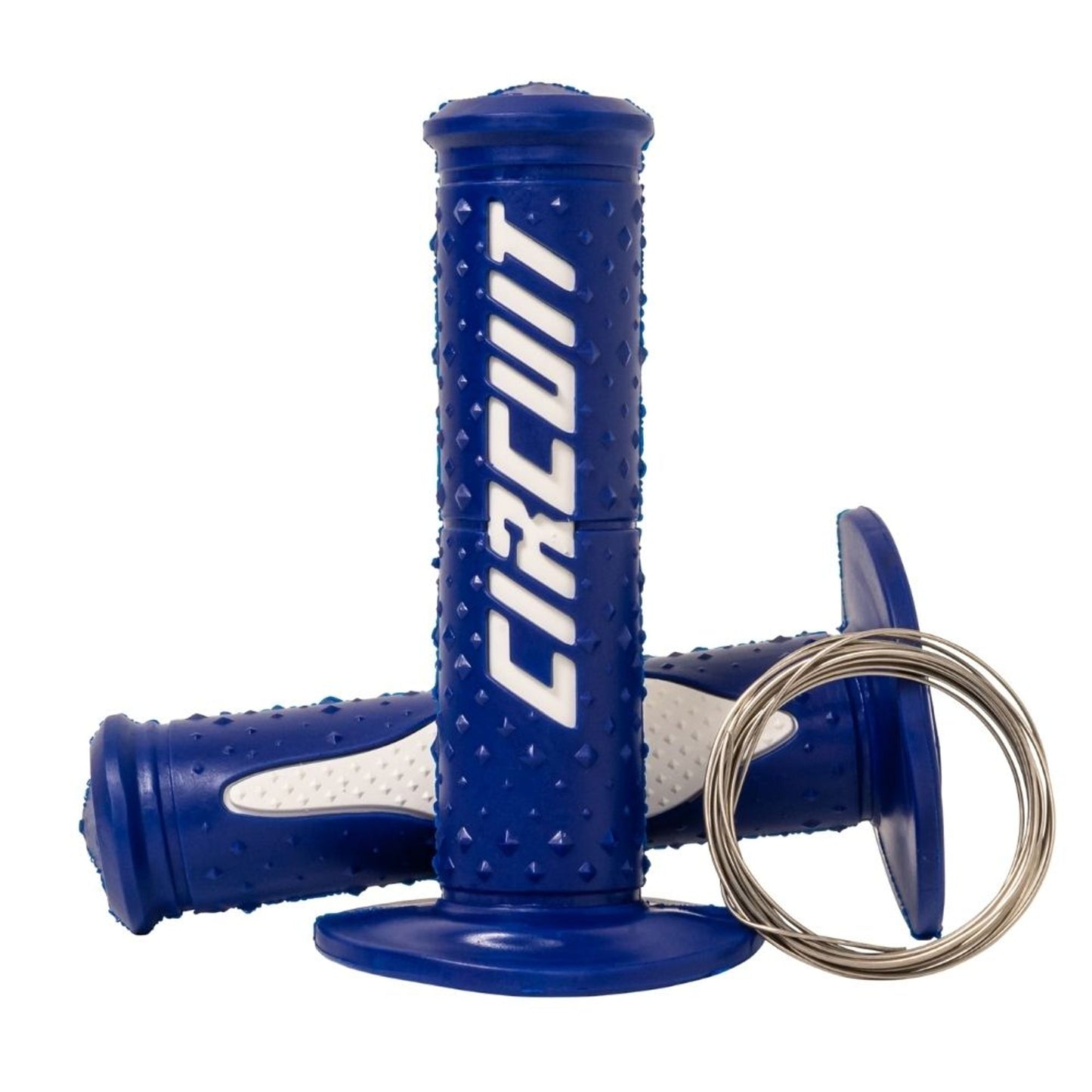 Manopole Circuit Electra Racing blu / bianco