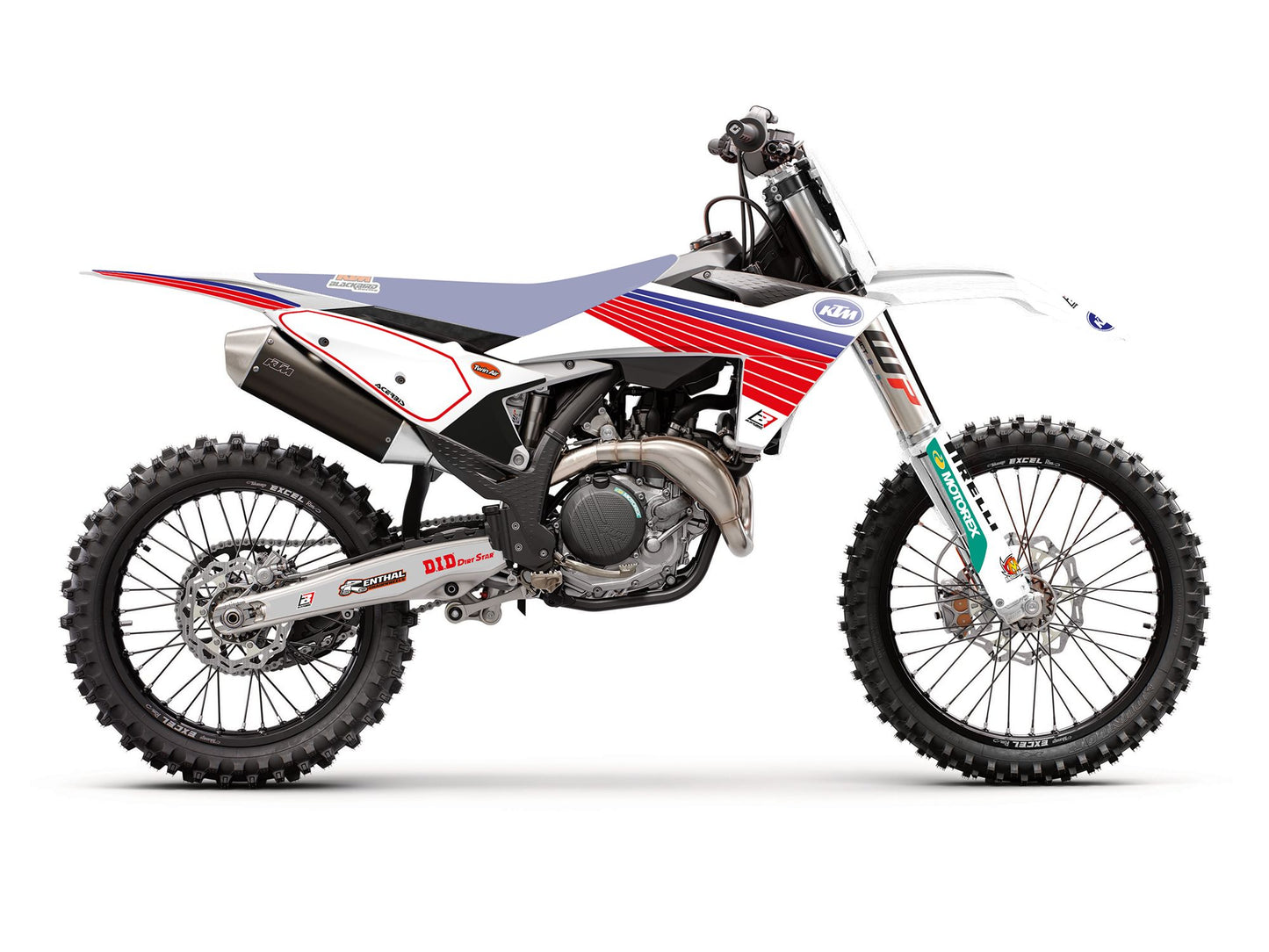 Kit Adesivi Retrò Blackbird Ktm SXF 350 2025-2026
