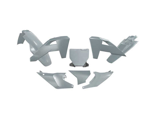 Kit Plastiche Racetech HUSQVARNA 125/150/250/300/350/450 2025-2026 Kit GRIGIO QUANTUM