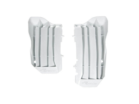 Racetech GRIGLIE RADIATORE HONDA CRF 450 MAGGIORATE 2017-2020 BIANCO