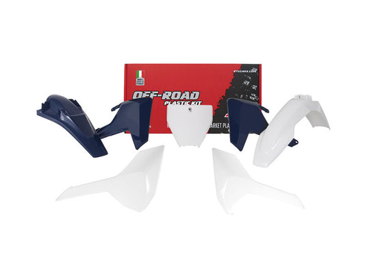 Kit Plastiche Racetech HUSQVARNA 125/250/350/450 CON PARASTELI 2016-2019 Kit Completo Enduro