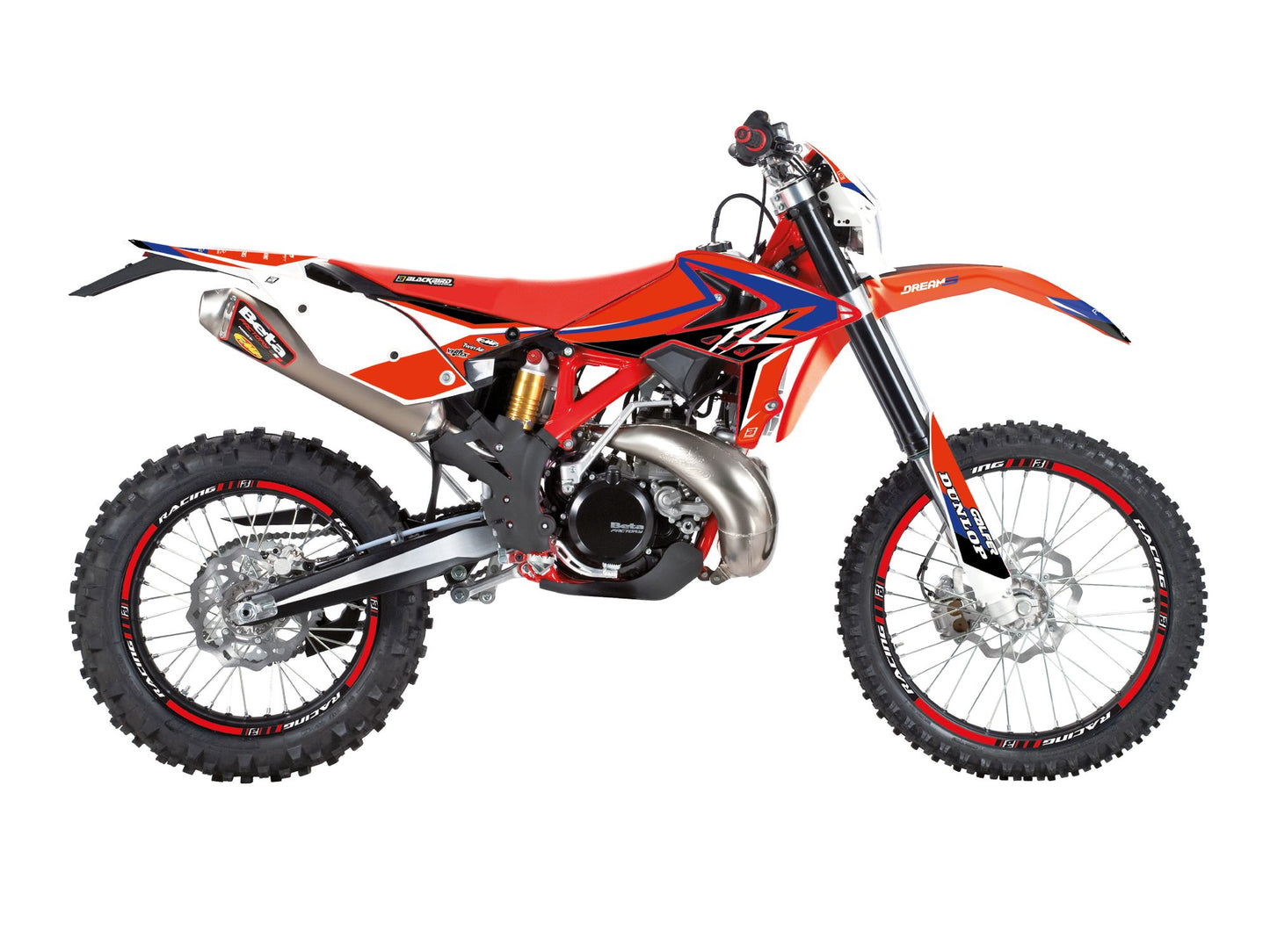 Kit Adesivi Dream 5 Chrome Blackbird Beta RR 4T 450 2013-2014