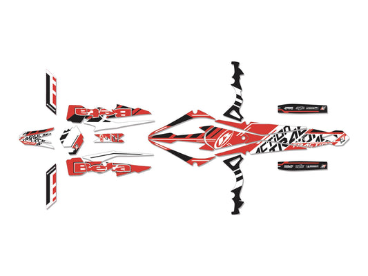 Kit Adesivi Traction Blackbird Beta EVO 125 2020-2026