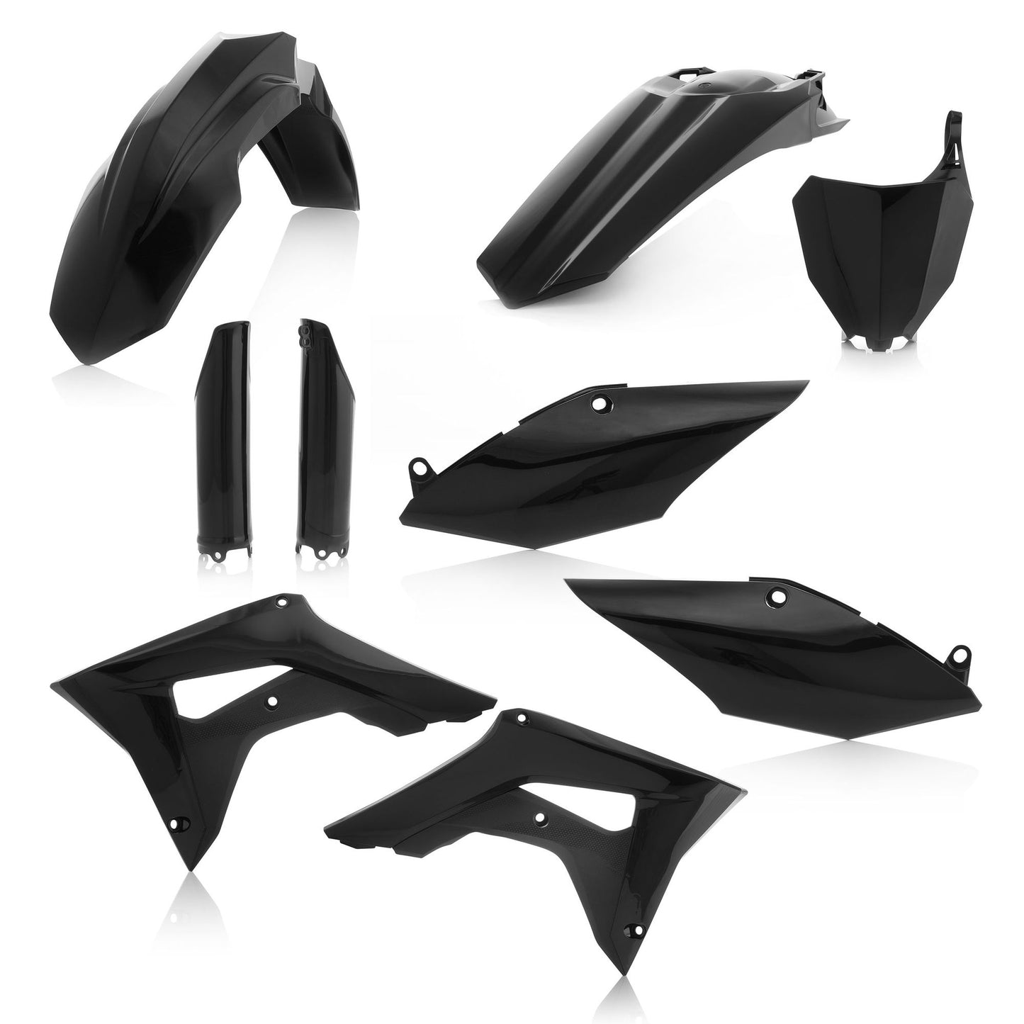 KIT PLASTICHE COMPLETO HONDA CRF450R 2017 ACERBIS NERO