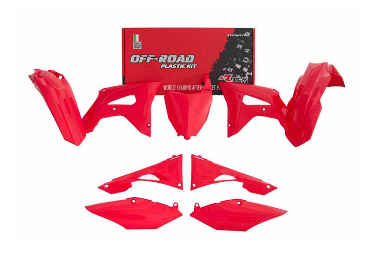 Kit Plastiche Racetech HONDA CRF 250/450 2019-2021 Kit ROSSO CRF