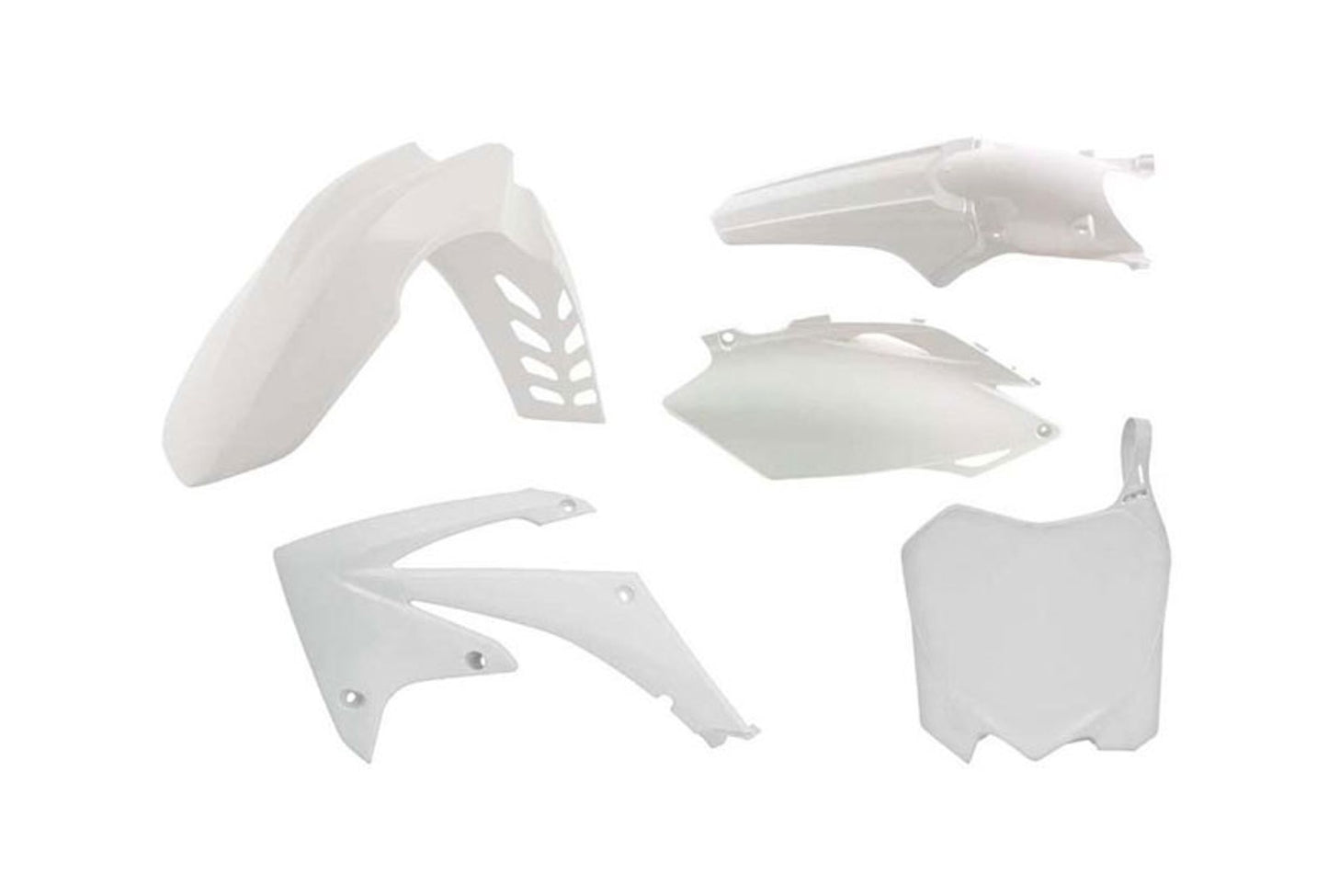 Kit Plastiche Racetech HONDA CRF 250/450 2009-2013 Kit Completo Enduro Motocross BIANCO